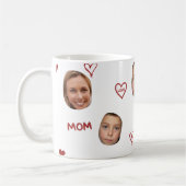 Custom Photo “Mom” Mug – Personalized Mother’s Day コーヒーマグカップ (左)