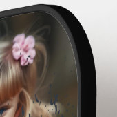 Custom Photo Monogrammed ピックルボールラケット (左詳細)