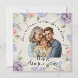 Custom Photo Mother's day 招待状