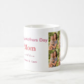 Custom photo Mothers Day Mug コーヒーマグカップ (正面右)