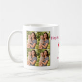 Custom photo Mothers Day Mug コーヒーマグカップ (左)