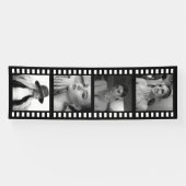 Custom Photo Movie Strip Banner, Hollywood Party  横断幕 (横)