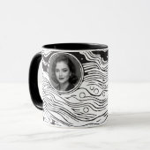 Custom Photo Mug classic dad/mom マグカップ (正面左)