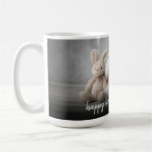 Custom Photo Mug Grandma, Modern One Photo Easy コーヒーマグカップ (左)