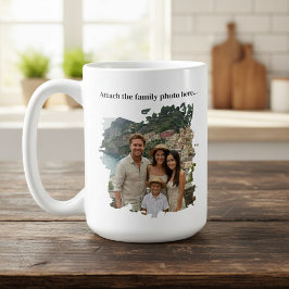 Custom Photo Mug – Personalized Family Picture  コーヒーマグカップ
