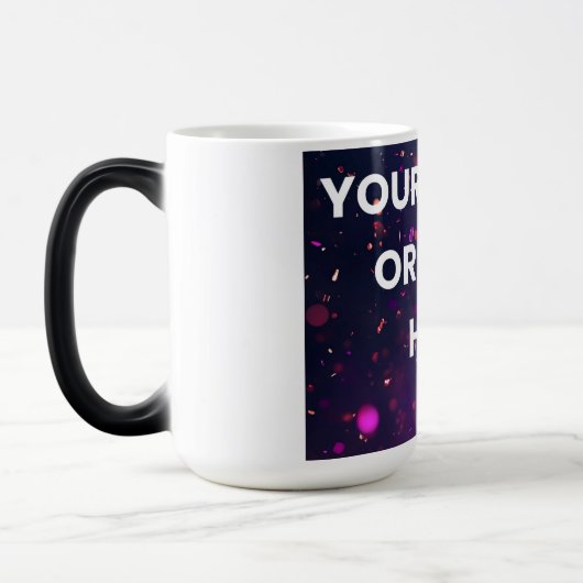 Custom Photo Mug – Your Image Here モーフィングマグカップ (左)