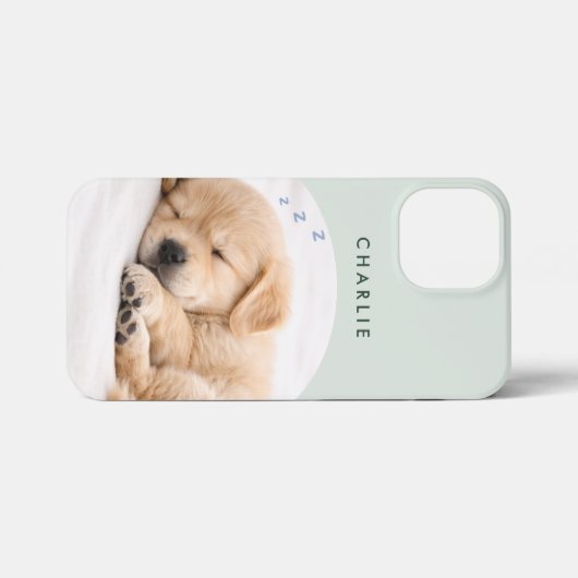 Custom Photo Name iPhoneケース (裏面横)