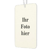Custom photo name personalized Autolufterfrischer カーエアーフレッシュナー (左)