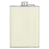 Custom Photo & Name Rose Heart Hip Flask フラスク (裏面)