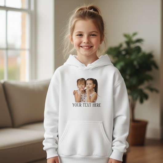 Custom Photo & Name Text Kids