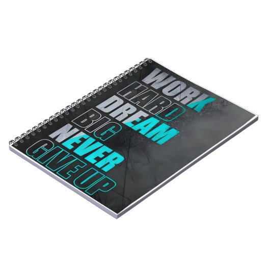 Custom Photo Notebook for Goals & Success ノートブック (左側)