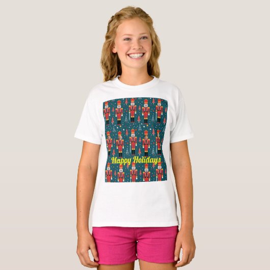custom photo nutcracker - 2 images tシャツ (正面フル)
