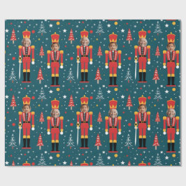 custom photo nutcracker Wrapping Paper - 2 images ラッピングペーパー
