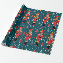 custom photo nutcracker Wrapping Paper - 2 images