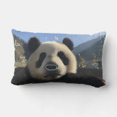 Custom Photo Panda Pillow ランバークッション (裏面)