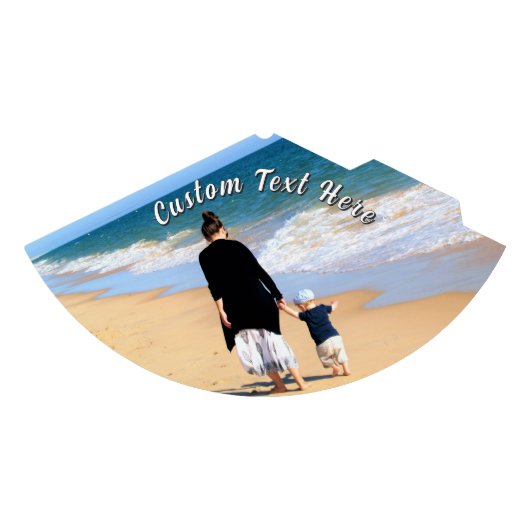 Custom Photo Paper Party Hats Personalized Text パーティーハット (正面)