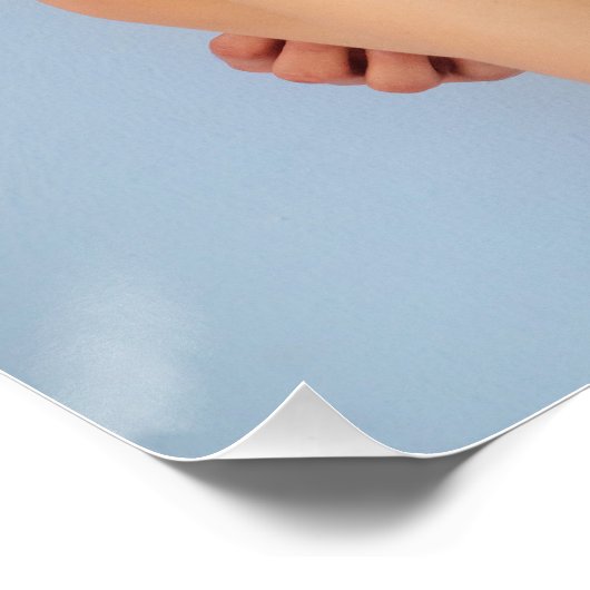 Custom Photo Personalized ポスター (コーナー)