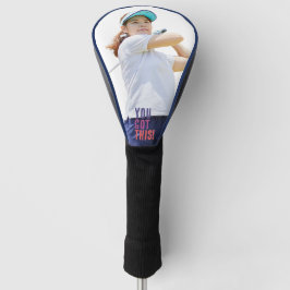 Custom Photo Personalized Golf Club Head Cover ゴルフヘッドカバー