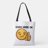 Custom Photo Personalized Job Title & Workplace  トートバッグ (裏面)