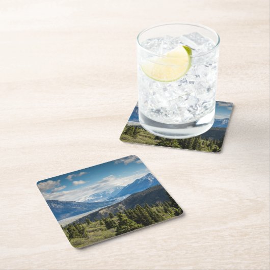 Custom Photo Personalized Picture スクエアペーパーコースター (インサイチュ)