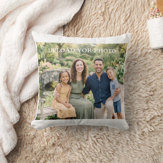 Custom Photo Personalized Pillow クッション (ブランケット)
