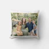 Custom Photo Personalized Pillow クッション (正面)