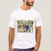 Custom Photo Personalized T-Shirt Tシャツ (正面)