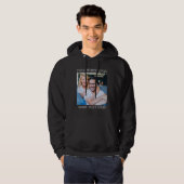 Custom Photo & Personalized Text Graphic Hoodie パーカ (正面フル)