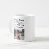Custom Photo – Personalized “Valentines Times Gift コーヒーマグカップ (正面左)