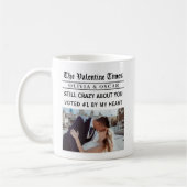 Custom Photo – Personalized “Valentines Times Gift コーヒーマグカップ (左)