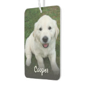 Custom Photo Pet Dog Photo Automobile  カーエアーフレッシュナー (左)