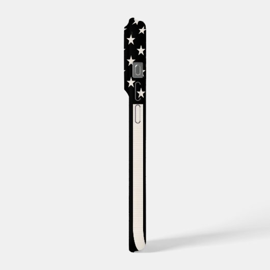 Custom Photo Phone Case, USA Flag Patriotic iPhoneケース (左側面)