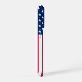 Custom Photo Phone Case, USA Flag Patriotic iPhoneケース (右側面)