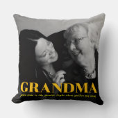 Custom Photo Pillow - Personalized Home Decor Gift クッション (正面)