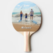 Custom Photo Ping Pong Paddles Personalized Name 卓球ラケット (裏面)