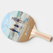 Custom Photo Ping Pong Paddles Personalized Name 卓球ラケット (横)
