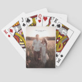 Custom Photo Playing Cards Personalized Gift Idea  トランプ (裏面)