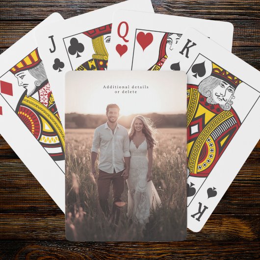 Custom Photo Playing Cards Personalized Gift Idea  トランプ