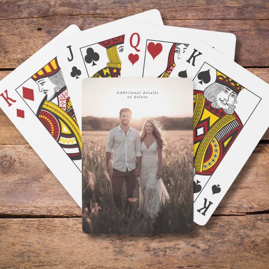 Custom Photo Playing Cards Personalized Gift Idea  トランプ