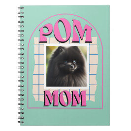 Custom Photo Pom Dog Mom Shirt Pomeranian Owner ノートブック