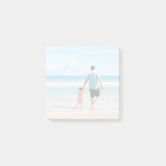 Custom Photo Post-it® Notes Create Your Own Gift ポストイット (正面)