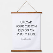 Custom Photo Print Hanging Tapestry 吊り下げ型タペストリー (正面)