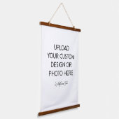 Custom Photo Print Hanging Tapestry 吊り下げ型タペストリー (傾斜あり)