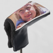 CUSTOM PHOTO PUTTER COVER ゴルフヘッドカバー (3/4 正面)