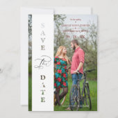 Custom Photo Script Cut Paper Effect Wedding (正面)