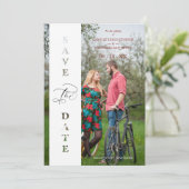 Custom Photo Script Cut Paper Effect Wedding (スタンド正面)