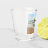 Custom Photo Shot Glass with Text Personalized ショットグラス (左)
