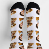 Custom Photo Simple Personalized Golfer Driver ソックス (上部)