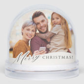 Custom Photo Snow Globe  (正面)