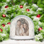 Custom Photo Snow Globe – Holiday Keepsake (クリスマス)